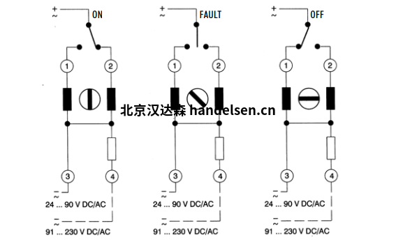 Muller+ Ziegler開關位置指示PI 24l連接圖