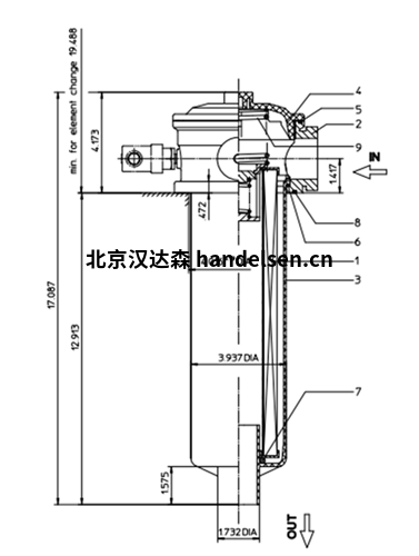 Internormen TEF.426系列過濾器圖紙