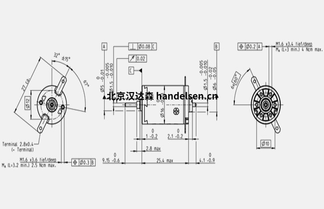 瑞士maxon DC-max 驅(qū)動電機規(guī)格