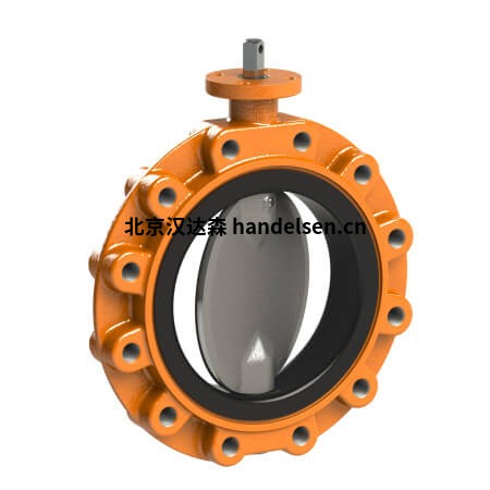 Rubberlined-butterfly-valve-EVTLS-DN200-450<em></em>x450