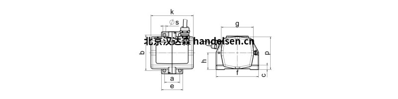 Würges振動電機型號HV 0.1尺寸圖