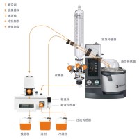 Heidolph-VAP Expert Control - 帶 G1 對(duì)角玻璃器皿的手舉模型