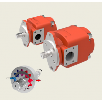 Bucher Hydraulics QXEHX系列內嚙合齒輪泵