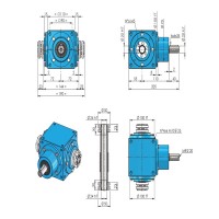 unimec 110 RA錐齒輪箱