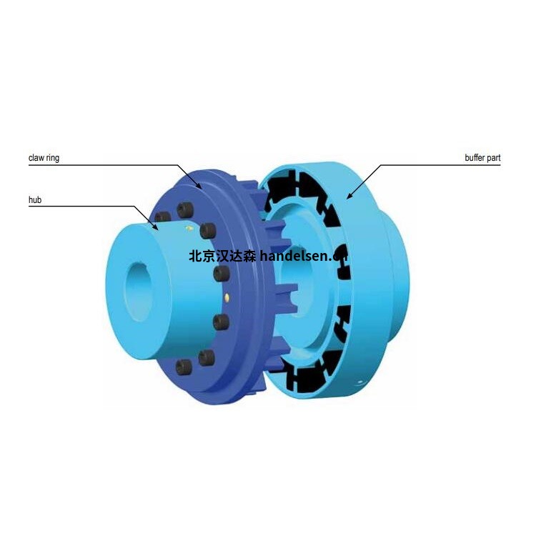 Kupplungswerk ELKU-N系列彈性爪式聯(lián)軸器