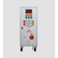 Tool-Temp模溫機(jī)，TT-180型可以使用介質(zhì)水（90°C）和介質(zhì)油（150°C）進(jìn)行操作  1974 年：開(kāi)發(fā)第一臺(tái)溫度控制單元 它是市場(chǎng)上第一個(gè)配備簡(jiǎn)單電子溫度監(jiān)控的溫度控制單元。  我們始