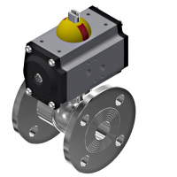 Burocco VSP/2V 系列 – FL UNI PN 10/16氣動球閥開關(guān)