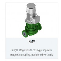 Dickow Pumpen KMV磁力耦合器垂直安裝單級(jí)內(nèi)聯(lián)渦殼泵