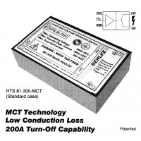 Behlke HTS 41-300-MCT可變導通時間晶閘管開關