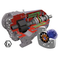 Johnson 磁力驅(qū)動內(nèi)嚙合齒輪泵TG-MAG 系列，適用于有毒或危險介質(zhì)