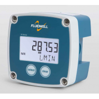 Fluidwell B系列流速指示器，用于顯示實際流量、總流量和累計總流量