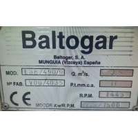 Baltogar離心風機L38/490/9用于輔助鍋爐/化學(xué)工藝干燥